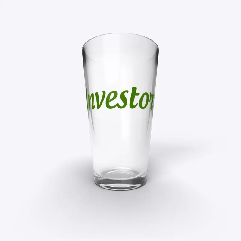 Investor Pint Glass